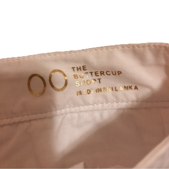 Lilly Pulitzer Womens 00 White Buttercup Scallop Hem Shorts 28 Waist Resort Wear - Picture 5 of 8